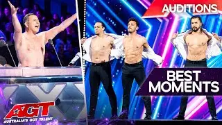 David Walliams JOINS an Act in his BEST EVER Got Talent Moment | Australia's Got Talent 2022
