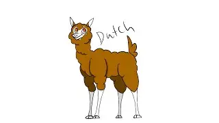 Dutch the Llama | Speedpaint