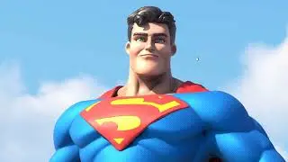 ESTUDO ZBRUSH   SUPERMAN POSE E RENDER