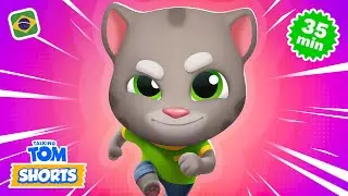 Corridas superépicas 🤩 Coletânea de Talking Tom Curtas: Corridas Épicas