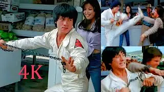 Драка с Байкерами. Гонки Пушечное Ядро-2. Джеки Чан. Cannonball Run-2. Jackie Chan.