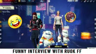 ❤️FUNNY INTERVIEW WITH RUOK FF 🤪 | #freefire #rex #freefiretamil #drpoo #ruokff #vincenzo..