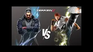 Tekken 8 Kazuya vs Hwoarang