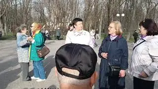 31.03.2024. Поем под гармонь. Гомель, парк.