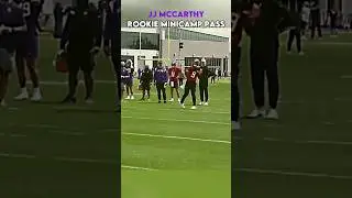 J.J. McCarthy Rookie Minicamp Pass 