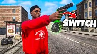 I CRASHED OUT with a 50 Round GLOCK SWITCH in GTA 5 RP..