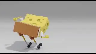 Spongebob dance HD - Спанч Боб танцует в HD