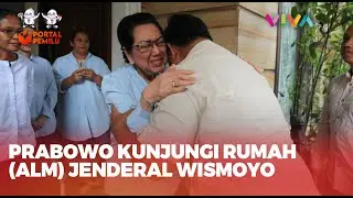Usai Ziarah Makam Orang Tua, Prabowo Kunjungi Rumah Almarhum Jenderal Wismoyo Arismunandar