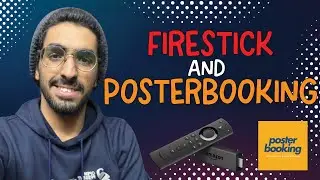 How to use Posterbooking on ANY screen using a fire stick