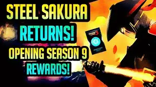 Shadow Fight 3 Steel Sakura Regular & opening season 9 Rewards