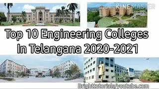 Top 10 Engineering Colleges In Telangana || TS EAMCET 2020