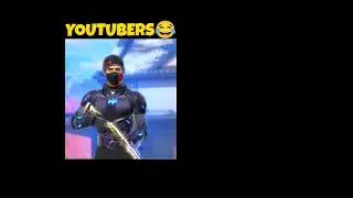 other server #freefire meet with  youtuber#funny video#edit 🤣🤣🤣