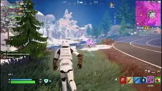 Штурмовик взял топ 1. Stormtrooper took top 1 #fortnite #starwars #stormtrooper