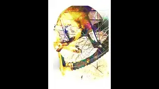 Using Gimp with levels and layers collage