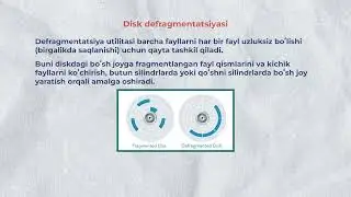 2 bob 3 mavzu  Apparat va dasturiy ta’minot yuqori daraja  Utilit dasturlar