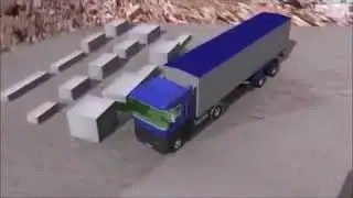 Open Cut Coal Mine Animation