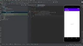 Create Android Application using Android Studio