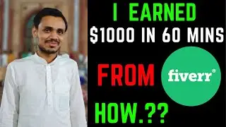 How I Earned $1000 In 60 Minutes From Fiverr - Fiverr Gig Ranking 2021 😲 Live DEMO 😲 Live DELIVERY