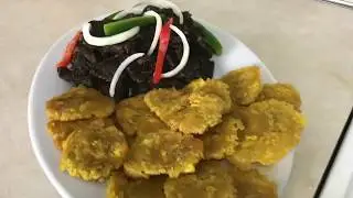 Haitian Fritters (Tasso Bef ak Bannann Peze/Fritay)