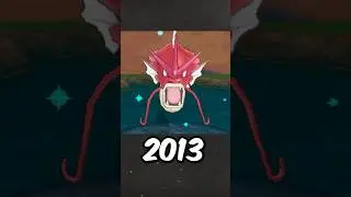 Shiny Pokémon 2023 vs 2013 ✨