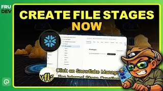 Snowflake Demo // ❄️ How To Create File Stages In Snowflake Data Cloud - Snowsight | www.demohub.dev