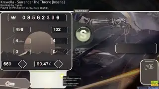 Osu | Surrender the Throne - krewella
