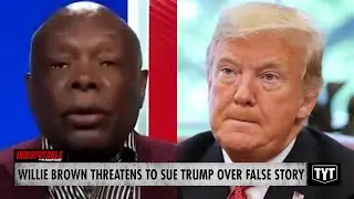 Willie Brown THREATENS Trump Over Fake Helicopter Incident