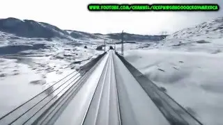 Как видит машинист управляющий высокоскоростным поездом