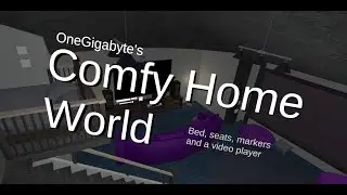 Comfy Home World : Now available on VRChat community labs.