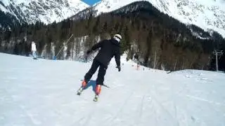 Горные лыжи. Фан-карвинг. Инструктор Антон Дьячков.