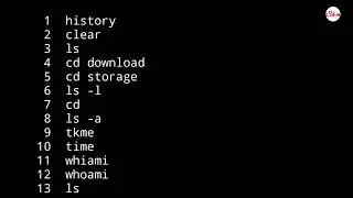 See command history & delet | Linux | Ubantu | Termux | command history see & Delet