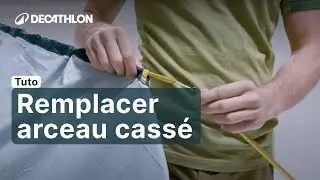 TUTO - Comment remplacer un arceau cassé (avec Jean Tezenas du Montcel) ? ⛺️ | Decathlon