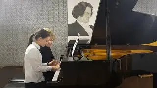 П. Мориа "Менуэт"/исп. Скворцова Анна ОКФ (5кл. скрипка) и Ковалева Е.Л.