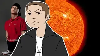 Eminem VS. The Sun. Epic Rap Battles Of History (ANIMATED)