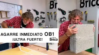 ¡Ni te imaginas lo que soporta este adhesivo! 😨​ Agarre inmediato OB1 ideal para cargas pesadas 🧱
