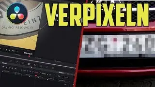 VERPIXELN /ZENSIEREN TUTORIAL || Davinci Resolve 15 (Deutsch)