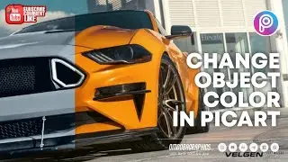 HOW TO CHANGE OBJECT COLOR IN PICSART LIKE PHOTOSHOP. CLOTH, CAR ETC. 