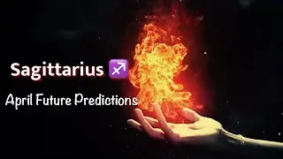 Sagittarius♐️War Between Your Head & Your Heart ❤️ A Big Decision To Make ⚖️ April Future Prediction