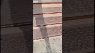 Входная группа из террасной доски и ступени Дпк