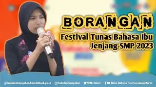 Pemenang VI Borangan Kategori Putra Jenjang SMP, FTBI  Jawa Barat dan Banten 2023