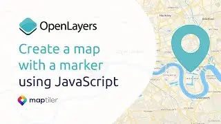 OpenLayers Tutorial 1 | Map with a marker using JavaScript