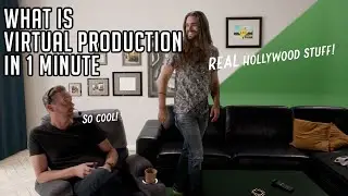 What is Virtual Production? Next level Green Screen from Hollywood!