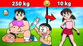 Nobita Became Fat Master 😂 || Funny Game