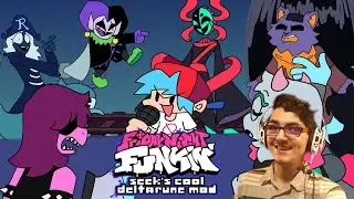 ALL STARS WITH ANIMATION AND NEW MACHANICS(FNF Seeks Cool Deltarune Mod All Stars Ultimate Edition)