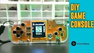 Making a Game console using ESP8266 | Circuitmess NIBBLE kit