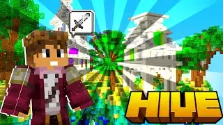 PRIMEIRA VEZ JOGANDO SKYWARS NO THE HIVE - Minecraft