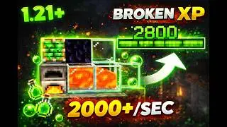 Fastest XP Farm in Minecraft Bedrock! 2000 Levels Per Second Glitch!