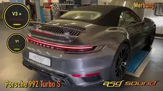 Porsche 992 Turbo S | ASG Sound | V1 / V3 + | Sportauspuff