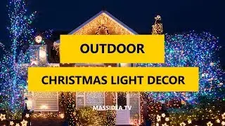 50+ Best Outdoor Christmas Light Decoration Ideas 2018