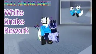 Roblox - Full Showcase White Snake Rework - AUT